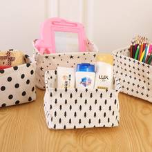 Waterproof Storage Basket Organizer Box Sundries Bag Cabinet Underwear Storage Bag Folding Home Desktop 2024 - buy cheap