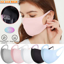 5Pcs Black Mouth Mask Reusable Dust Mask Washable Mascarillas Face Shield Masque Foggy Haze Mask Mundschutz Unisex 2024 - купить недорого