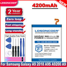 LOSONCOER 4200mAh EB-BA920ABU Good Quality Phone Battery For Samsung Galaxy A9 2018 A9S A9200 A9 Star Pro SM-A920F Batteries 2024 - buy cheap