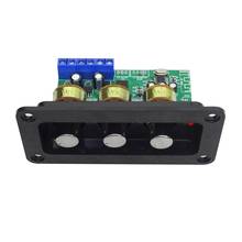 Bluetooth Amplifier Power Audio Board 20Wx2 Stereo Amp Sound Amplifiers AUX U Disk Decoder Treble Bass Adjustment 2024 - buy cheap