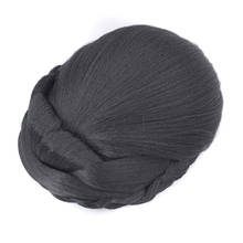 Recowee-coques de cabelo sintético feminino, 6 cores, coque, preto, loiro, falso, coque, peça para mulheres 2024 - compre barato