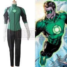 Superhero Green Lantern Harold "Hal" Jordan Uniform Cosplay Costume Halloween Party Outfit Custom Made Any Size 2024 - buy cheap