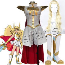 Disfraz de she-ra/princesas Adora para mujer, traje bonito, uniformes de Halloween, botas de Cosplay de she-ra y las princesas del poder 2024 - compra barato