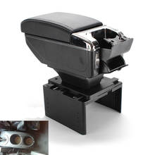 for Citoren C2 armrest box universal car center console modification accessories double raised with USB 2024 - buy cheap