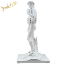 Modern Art Banksy Suicide David Statue Creative Resin Art&Craft Character Sculpture Street Abstract Art Home Decoration 2024 - buy cheap