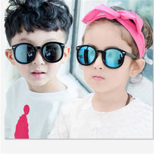 2020 marca de moda das crianças óculos de sol preto crianças óculos proteção uv do bebê óculos de sol meninas meninos (4) 2024 - compre barato