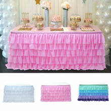 Тюлевая юбка-пачка для свадебной вечеринки; столовые приборы для дня рождения; Рождественский Декор 2024 - купить недорого