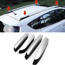 Roof Rack Rail End Cover, 4Pcs Roof Rack Cover Shell Cap Replacement for Toyota RAV4 XA40 2013 2014 2015 2016 2017 2018 Car Acce 2024 - buy cheap
