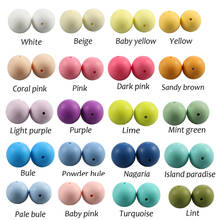 100pcs 12mm Silicone Bead set 15mm Teething Necklace Food Grade Mom Nursing DIY Jewelry bracelet bead 20mm baby chew 10mm beads 2024 - buy cheap