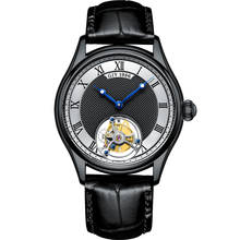 Men's Original Tourbillon Watch Rotary Skeleton Mechanical Movement Watch For Men Sapphire Man Watches Sport Luxury Waterproof 2024 - buy cheap