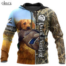 HX Fashion Men Women Casual Streetwear Popular Animal Dog Hunting  Hoodies 3D Printed Hooded Pullover Autumn Tops Drop Shipping 2024 - buy cheap