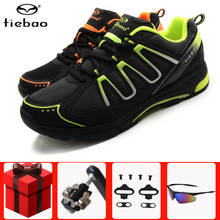 Tiebao Leisure Cycling Shoes Men Sneakers Women Bicycle Riding sapatilhas ciclismo MTB Bike Self-Locking Breathable Racing 2024 - buy cheap