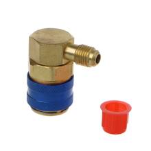 2022 New AC R134A Quick Connector Adapter Coupler Auto A/C Manifold Gauge Low/High HVAC 2024 - buy cheap