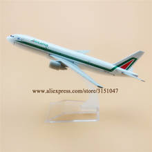 16cm Air Italian Alitalia B777 Boeing 777 Airways Airlines Metal Alloy Airplane Model Plane Diecast Aircraft 2024 - buy cheap