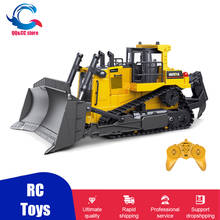 HUINA-camión teledirigido modelo 1:16, excavadora con control remoto, Tractor, oruga, ingeniería, 2,4G, coche controlado por Radio, juguetes para niños 2024 - compra barato