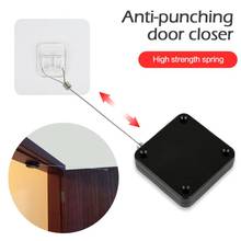 Automatic Sensor Door Closer Self Pull Line Anti-punching Door Closer All Doors Anti-theft Door Closer With Drawstring 800g Pull 2024 - buy cheap