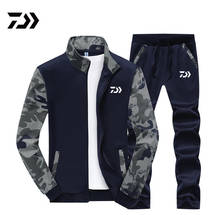 Outdoor Fishing Clothing Set Spring Autumn Outdoor Sport Camouflage Hiking Fishing Shirt And Pants Men Plus Size Fishing Jacket 2024 - buy cheap