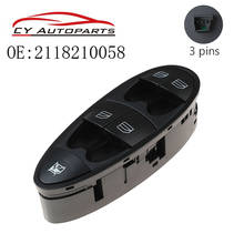 Novo interruptor de controle da janela mestre para 03-09 mercedes benz e320 e500 e55 amg w211 2118210058 a2118210058 2024 - compre barato