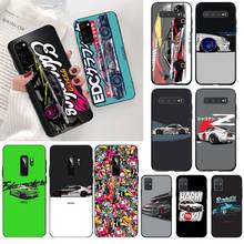 PENGHUWAN Tokyo JDM Drift Sport Car Soft black Phone Case for Samsung S20 plus Ultra S6 S7 edge S8 S9 plus S10 5G lite 2020 2024 - buy cheap