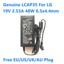 Оригинальное зарядное устройство 19V 2.53A 48W LCAP35 для LG монитора a4819 _ FDY E1945CW IPS224T LCAP21C, зарядное устройство 2024 - купить недорого