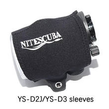 NiteScuba Diving Neoprene protective Sleeves Sea&sea Strobe Ys-d2J Ys-d1 Ys-d3 Underwater Photography Accessor 2024 - buy cheap