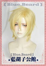 Anime BANANA FISH Ash Lynx Cosplay Wig Aslan Jade Callenreese Heat Resistant Synthetic Hair Wigs + Wig Cap + Track No. 2024 - buy cheap