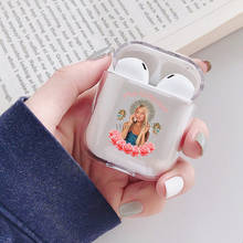 Paris Hilton Stop Being Poor Soft TPU Case For Apple AirPods 2 Transparent Earphone Case For Airpods 1 Funda Capa 2024 - buy cheap