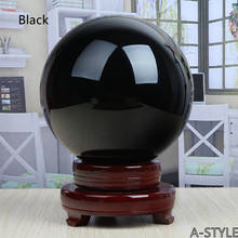 Bola de cristal de colores transparentes K9, soporte de bola de cristal, adornos de fotografía, decoración del hogar, Bola de lente de araña 2024 - compra barato