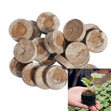Bonsai 10 Pcs Jiffy Peat Pellets Seed Starting Plugs Seeds Starter Pallet Seedling Soil Block Professional Tool Easy To Use 2024 - buy cheap