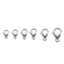 30pcs 5-15mm Stainless Steel Lobster Clasp Hooks For Jewelry Making DIY Necklace Bracelet Chain Findings Accessories Handmade 2024 - buy cheap