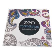 1Pc 12 Pages Mandalas Flower Coloring Book For Children Adult Relieve Stress Kill Time Graffiti Painting Drawing Art Book 2024 - buy cheap