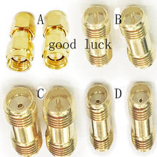 10pcs SMA female to SMA Female RP-SMA Female SMA Male RF Coax Cable Connector 2024 - buy cheap