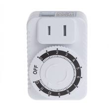 AC 220V 12 Hour Electrical Mechanical Timer Wall Plug Switch Timer Socket for Home Appliances Control US Plug 2024 - buy cheap