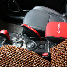 Leather car central armrest box holster Gear set handbrake set for MITSUBISHI outlander 2013-2018 Accessories Car-styling 2024 - buy cheap