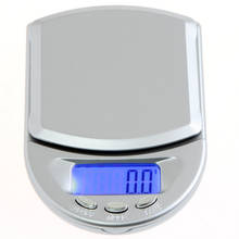 Mini 500G Digital Pocket Scales Jewellery Jewelers Blue Lcd Display 500g/ 0.1G Balance Portable Electronic Weight Scale   2024 - buy cheap