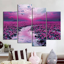 Poster Print Canvas Painting Abstract flower Picture Home Decor Modern Wall Art Framework 2024 - buy cheap