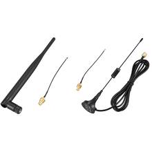 GSM/900MHZ-1800MHZ Antenna Small Sucker Extremely & 900-1800MHZ Antenna 5Dbi GSM RP-SMA Plug Rubber Waterproof 2024 - buy cheap
