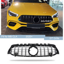 GT grille ABS bumper Grille front grill For CLA Class MB W118 C118 CLA 200 220 CLA260 CLA300 2020+ 2024 - buy cheap