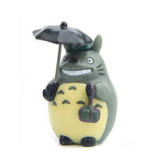 1 pc nova chegada anime meu vizinho gato action figure brinquedo de desenho animado guarda-chuva gato pvc modelo ornamento brinquedo 2024 - compre barato