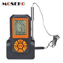 MOSEKO Digital Backlight Wireless Remote Meat Kitchen Thermometer for Food Cooking BBQ Grill Oven with Timer/Temperature Alarm 2024 - buy cheap
