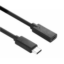 3,3/6.6ft USB Type C кабель-удлинитель для мужского и женского пола 8Pin интерфейс Удлинительный кабель для iPhone iPad Lightning удлинитель Chargning 2024 - купить недорого