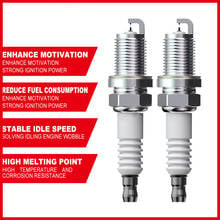 6 шт. двойной Иридиевый Свеча зажигания D-4589 для IFR6T11 IFR6J11 IFR5T11 IFR5J11 IK20TT RC89WYP4 SK20R11 VK20 XP3923 SK20R-P11 OE182 2024 - купить недорого