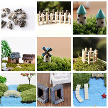 Mini estatueta de cabana para castelo, estatueta de artesanato para casa, jardim de fadas em miniatura, decoração de jardim, 1 peça 2024 - compre barato