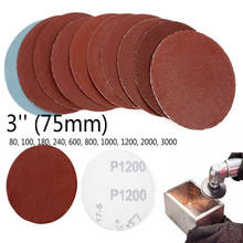 100pcs 70mm diamond cutting  dremel accessories sandpaper Sanding drum polishing sand Rotary tool accessories 2024 - buy cheap