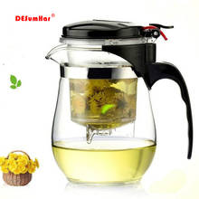 High quality  Heat Resistant Glass Teapot Chinese kung fu Tea Set Puer Kettle Coffee Glass Maker Convenient Office Tea Pot 2024 - buy cheap