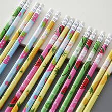 10packs/lot Kawaii Fresh Fruit  Pencil HB Sketch Items Drawing Stationery Student School Office Supplies for Kids Gift 2024 - buy cheap