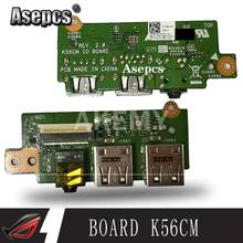 Asepcs original para For Asus k56c k56ca k56cm usb placa de áudio k56cm io trabalhos 2024 - compre barato