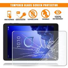Protetor de tela em vidro temperado para tablet alcatel 3t 10, 9h, premium, resistente a arranhões, anti-impressão digital, película transparente 2024 - compre barato