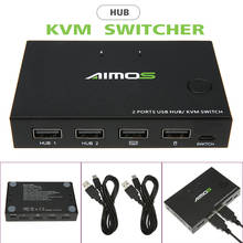 Recém-chegado, 2 portas usb, kvm, cabo comutador 4k, compatível com hdmi, cabo de conexão tipo c 2024 - compre barato