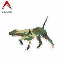 Aliauto Creative Car Stickers Pointer Dog Personality PVC Sunscreen Waterproof Reflective Decals Accessories,14cm*11cm 2024 - buy cheap